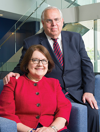 President Jack Calareso, Ph.D. and Mrs. Rose Calareso